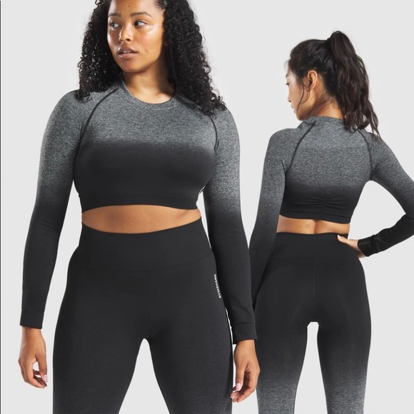 Gymshark Adapt Ombré Crop Top - Picture 2 of 2